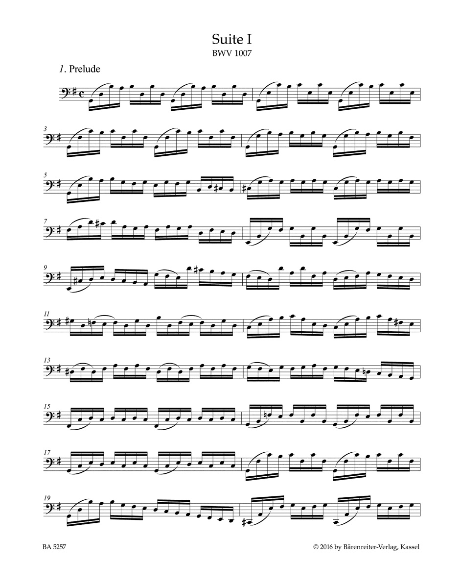 Six Suites for Violoncello solo BWV 1007-1012 - Image 2