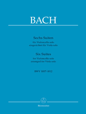 Six Suites for Violoncello solo BWV 1007-1012