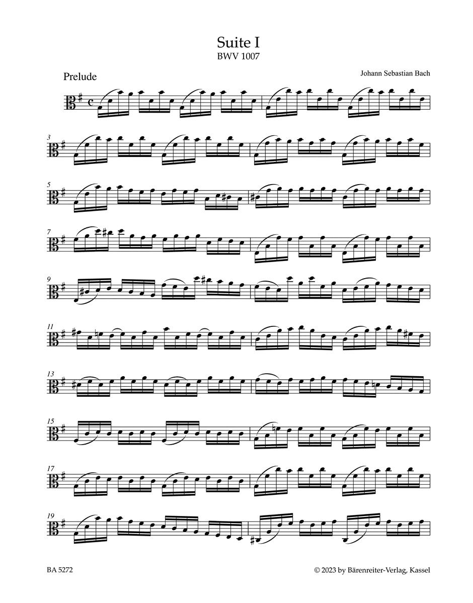 Six Suites for Violoncello solo BWV 1007-1012 - Image 2