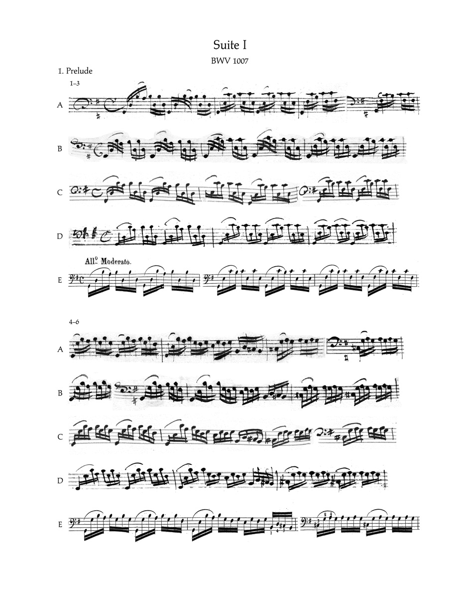 Six Suites for Violoncello solo BWV 1007-1012 - Image 2