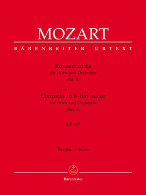 Concerto for Horn und Orchestra no. 2 in E-flat major K. 417