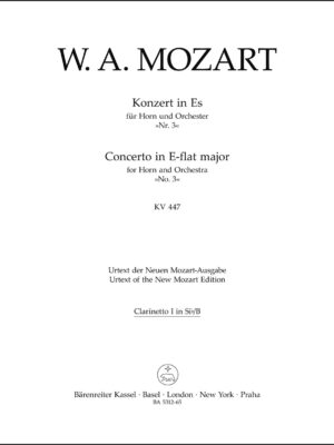 Concerto for Horn and Orchestra no. 3 in E-flat major K. 447