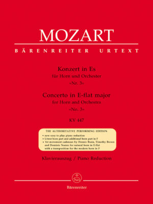 Concerto for Horn and Orchestra no. 3 in E-flat major K. 447