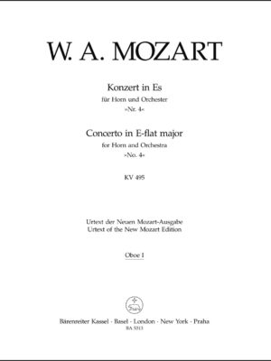 Concerto for Horn and Orchestra no. 4 in E-flat major K. 495