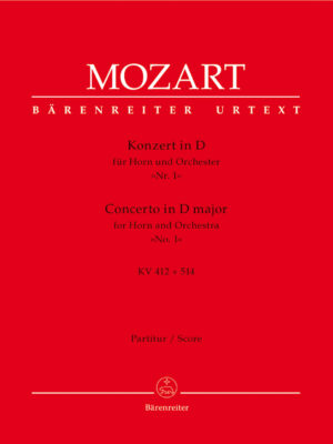 Concerto for Horn and Orchestra no. 1 in D major K. 412 + 514 (386b)