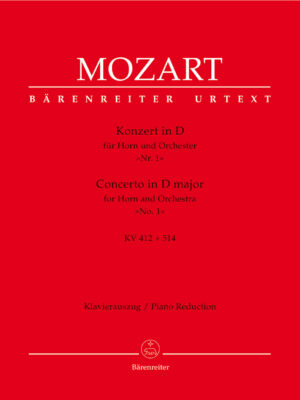Concerto for Horn and Orchestra no. 1 in D major K. 412 + 514 (386b)