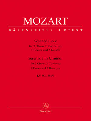 Serenade for 2 Oboes, 2 Clarinets, 2 Horns and 2 Bassoons in C minor K. 388 (384a)