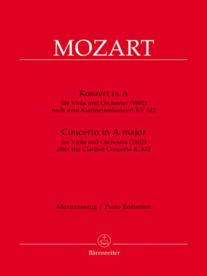 Concerto for Viola and Orchestra in A major (1802)