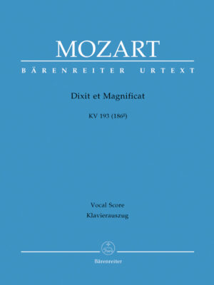 Dixit et Magnificat K. 193 (186g)