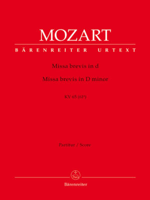 Missa brevis in D minor K. 65 (61a)