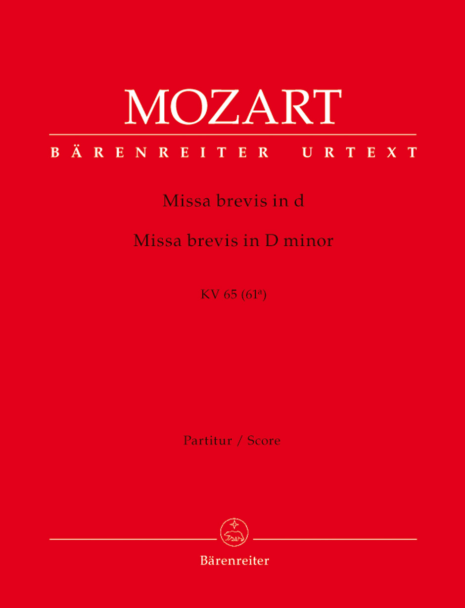 Missa brevis in D minor K. 65 (61a) (BA05341)