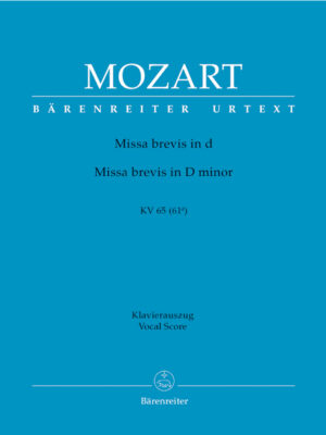 Missa brevis in D minor K. 65 (61a)