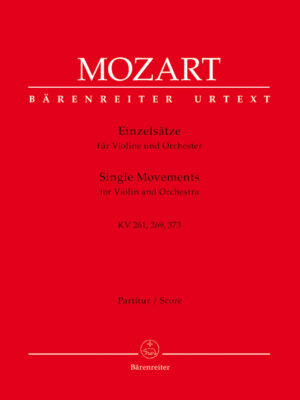 Single Movements for Violin and Orchestra K. 261, 269 (261a), 373
