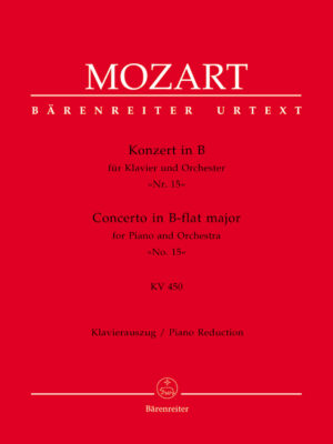 Concerto for Piano and Orchestra no. 15 in B-flat major K. 450