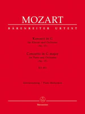 Concerto for Piano and Orchestra no. 17 in G major K. 453