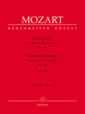 Concerto for Piano and Orchestra no. 19 in F major K. 459