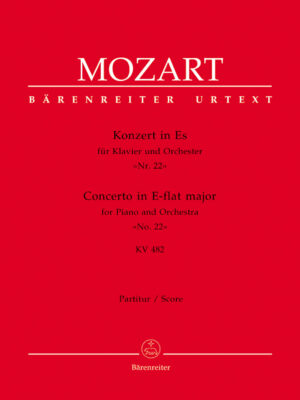 Concerto for Piano and Orchestra no. 22 in E-flat major K. 482