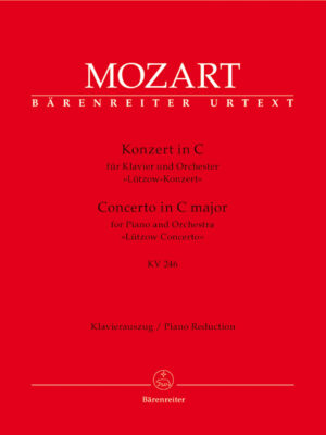 Concerto for Piano and Orchestra no. 8 in C major K. 246 "Lützow Concerto"
