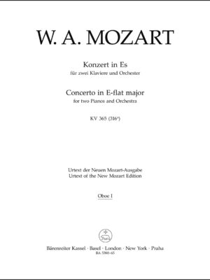 Concerto for two Pianos and Orchestra no. 10 in E-flat major K. 365 (316a)