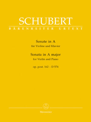 Sonata for Violin and Piano in A major op. post.162 D 574