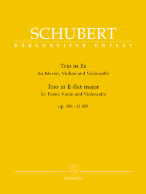 Trio for Piano, Violin and Violoncello in E-flat major op. 100 D 929