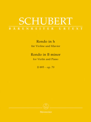 Rondo for Violin and Piano in B minor op. 70 D 895