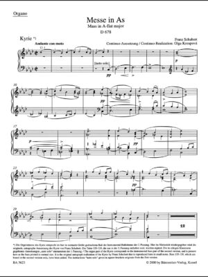 Mass in A-flat major D 678