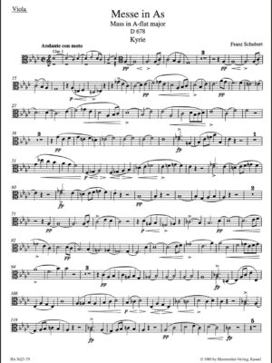 Mass in A-flat major D 678