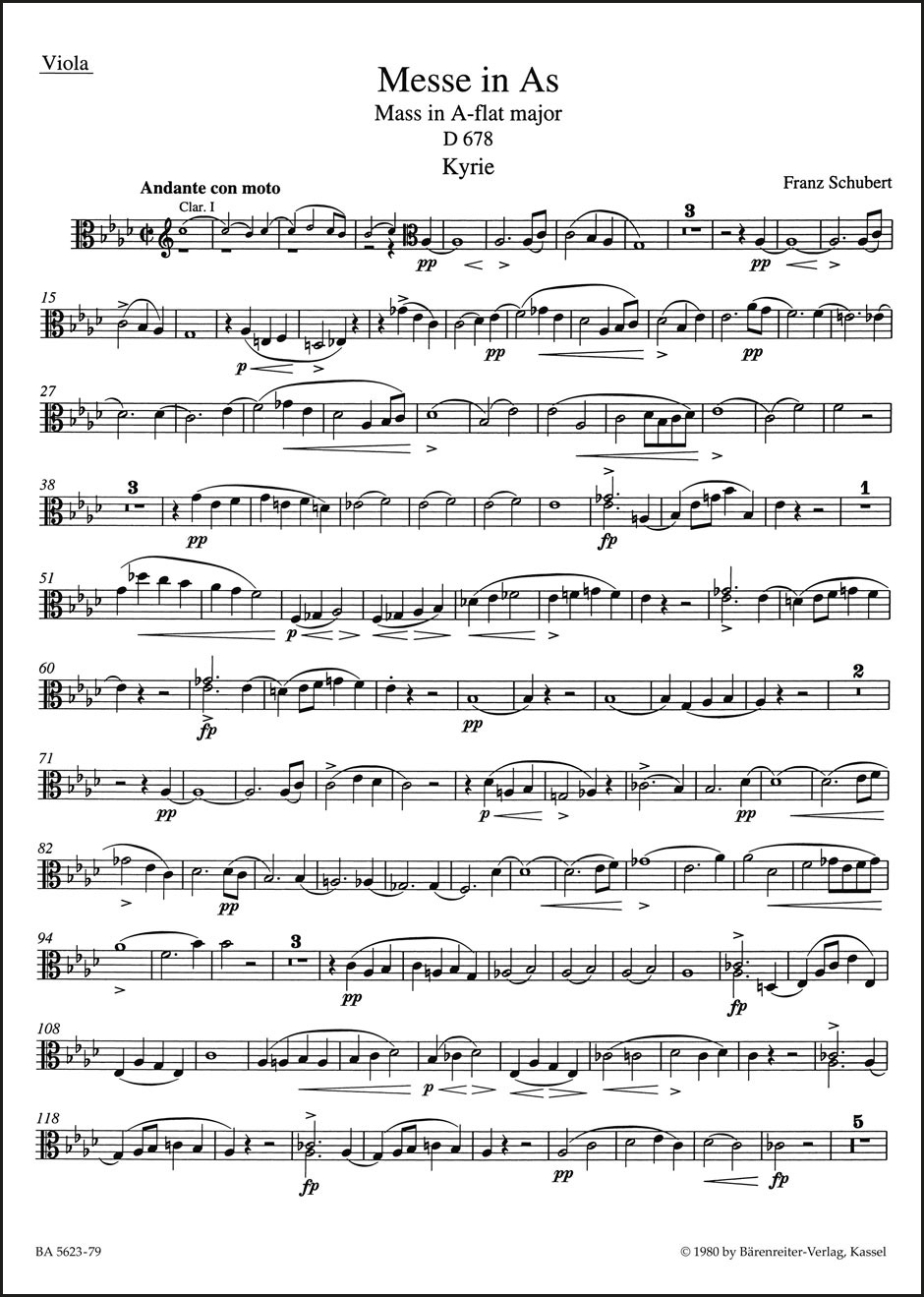 Mass in A-flat major D 678