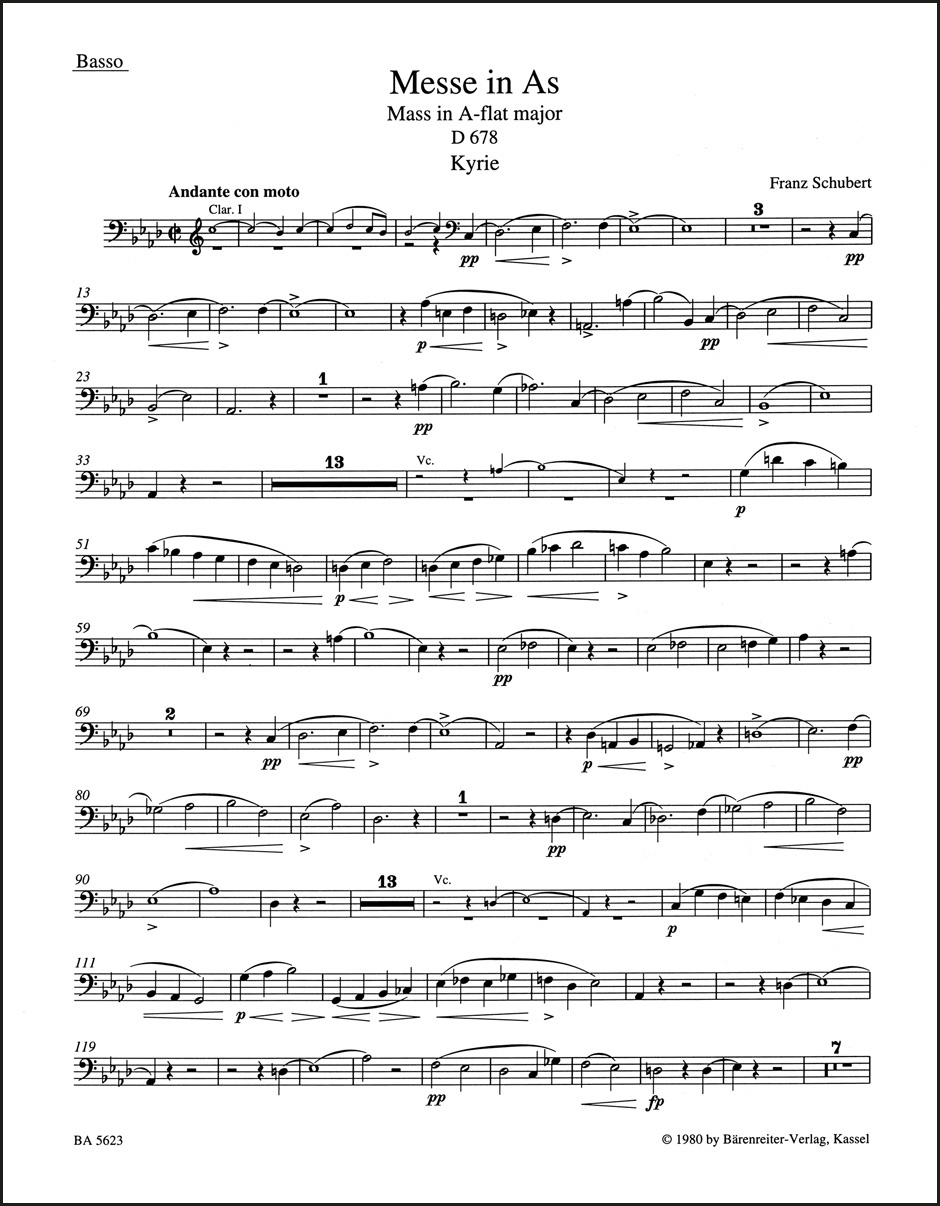 Mass in A-flat major D 678
