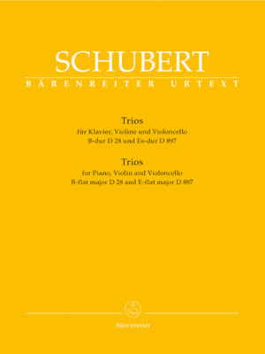 Trios for Piano, Violin and Violoncello in B-flat major/ E-flat major op. post. 148 D 28, 897