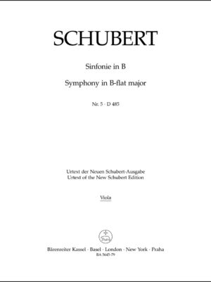 Symphony no. 5 in B-flat major D 485