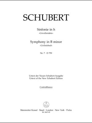 Symphony no. 7 in B minor D 759 "Unfinished"