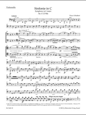 Symphony no. 8 in C major D 944 "The Great"