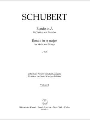 Rondo for Violin and Strings in A major D 438