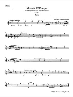 Missa in C major K. 317 "Coronation Mass"