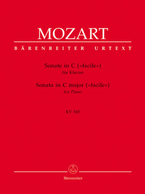 Sonata for Piano in C major K. 545 "Facile"