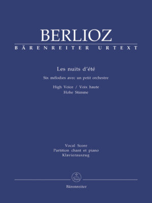 Les nuits d'été for Solo Voice and Orchestra op. 7 Holoman 81B