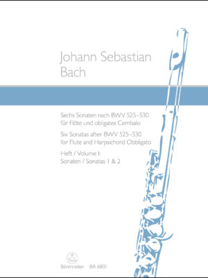 Six Sonatas for Flute and Harpsichord Obbligato