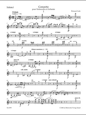 Concerto for Violoncello and Orchestra in D minor