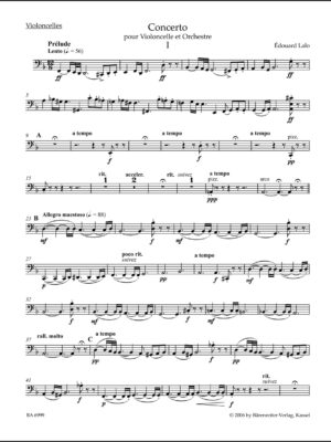 Concerto for Violoncello and Orchestra in D minor