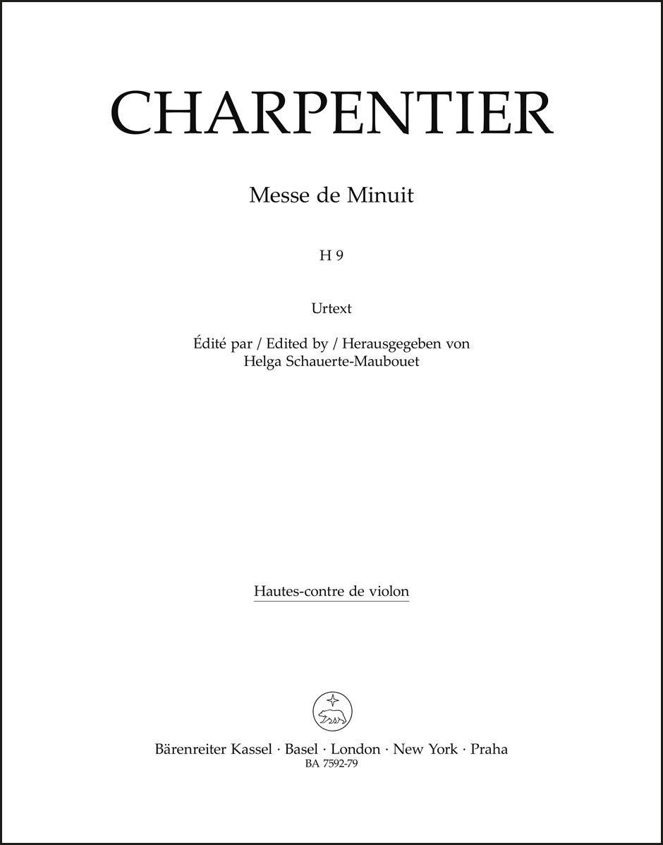Messe de Minuit pour Noël H 9