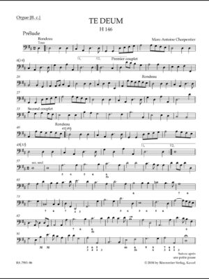 Te Deum in D major H 146