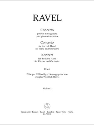 Concerto for the Left Hand for Piano and Orchestra