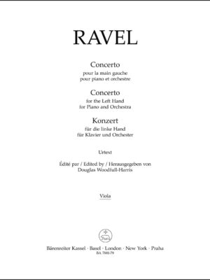 Concerto for the Left Hand for Piano and Orchestra