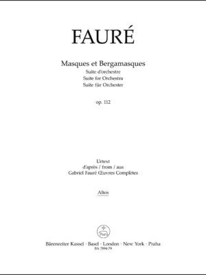Masques et Bergamasques op. 112 N 185b