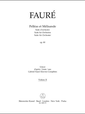Pelléas et Mélisande op. 80 N 142b