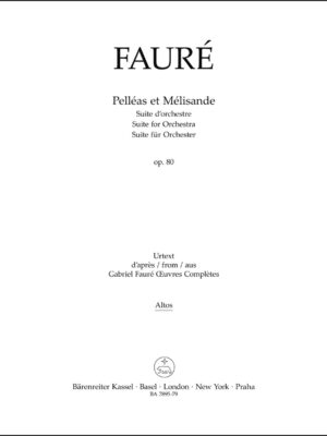 Pelléas et Mélisande op. 80 N 142b