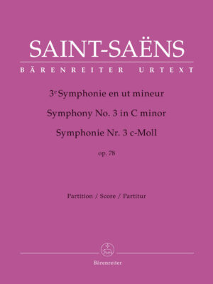 Symphony no. 3 in C minor op. 78