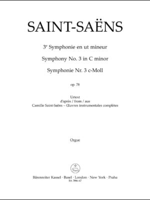 Symphony no. 3 in C minor op. 78